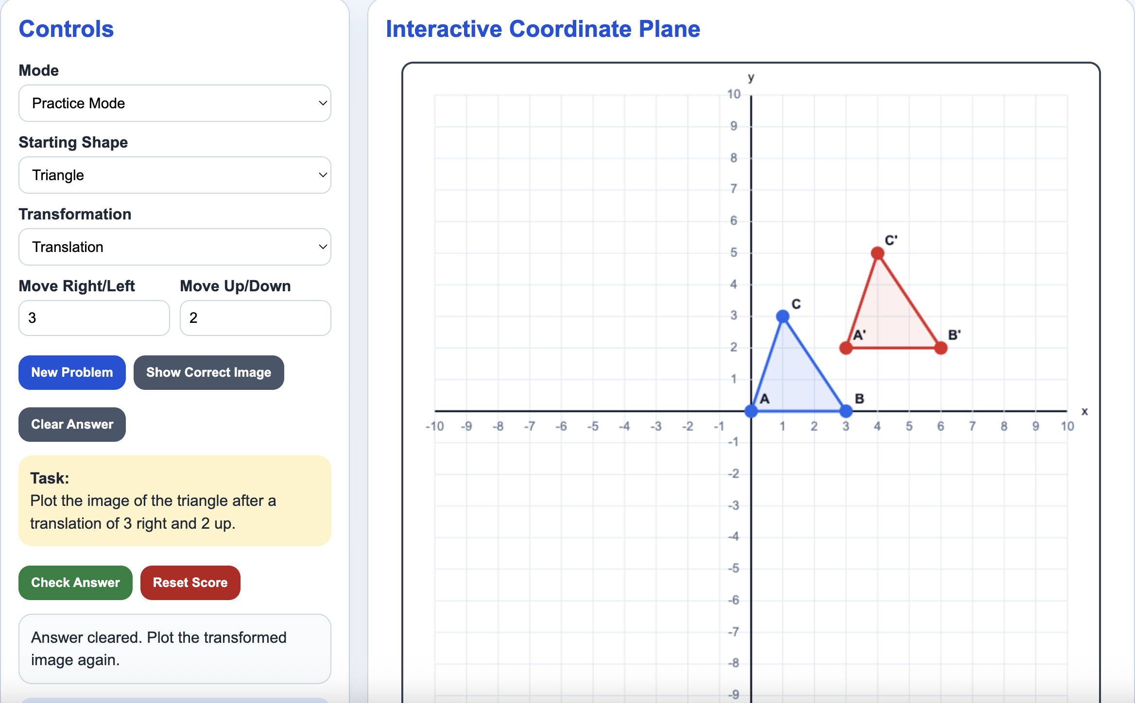 Geometric Transformations Workshop